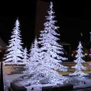 LED Crystal Fir Tree